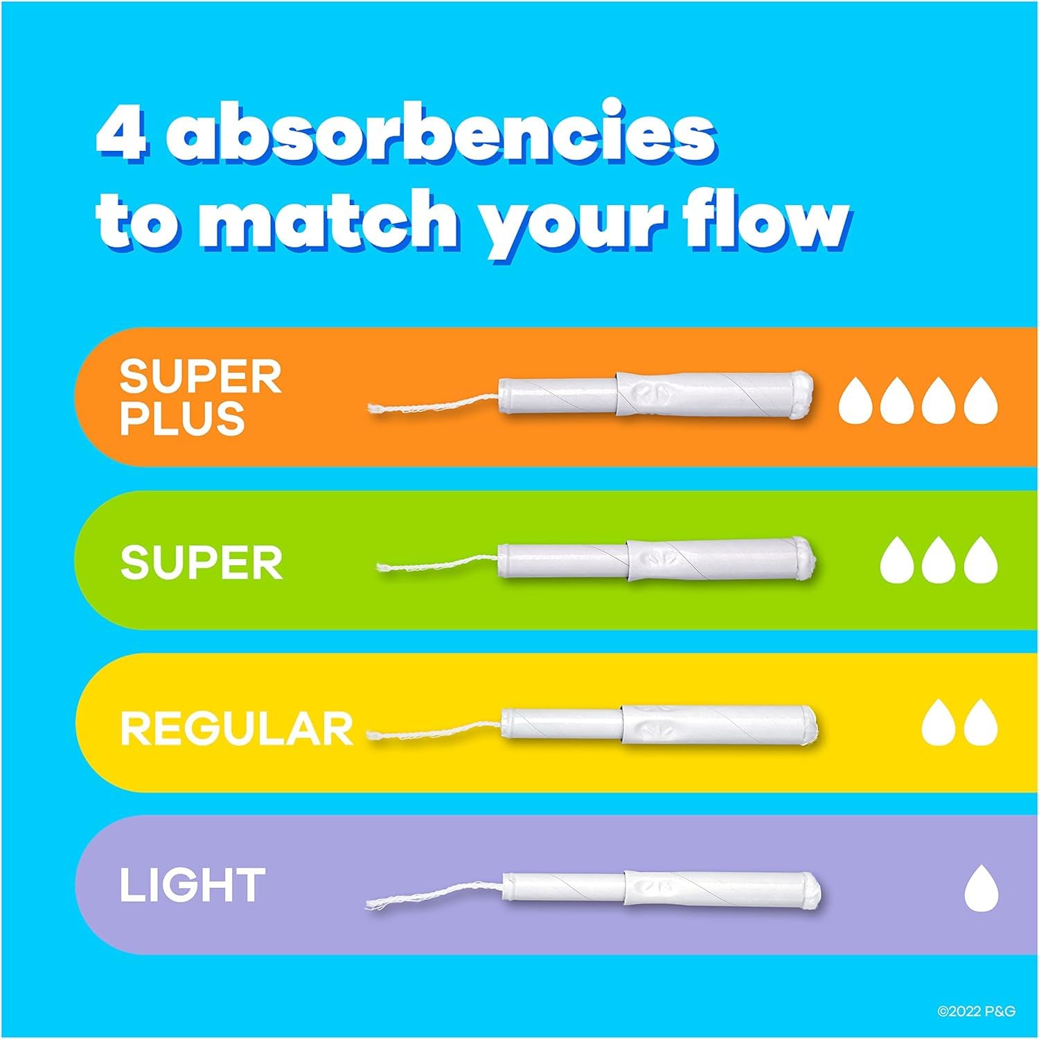 Tampax Tampons Regular 10 Each (Pack of 3)