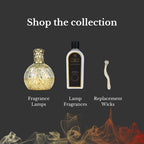 Ashleigh & Burwood - Rose Bud Glass Fragrance Lamp - Hand Crafted - Use with Fragrance Oil - Powerful and Purifying - Home Desig