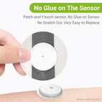 Kovoq Libre 2 Sensor Covers Waterproof- Adhesive Patches for Freestyle Libre Sensors (40PCS), 2 Hardshell Cover, Sweatproof, Bre