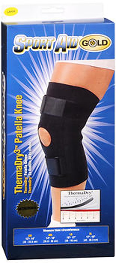 Scott Specialties (v) Knee Sleeve Open Patella Med 12 1/2 W/Stays Neoprene