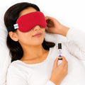 Aksobha Deep Sleep Kit | Microwave Hot & Cold Eye Pack + Lavender RollOn | Natural NightTime Relaxation, Stress Relief & Bette