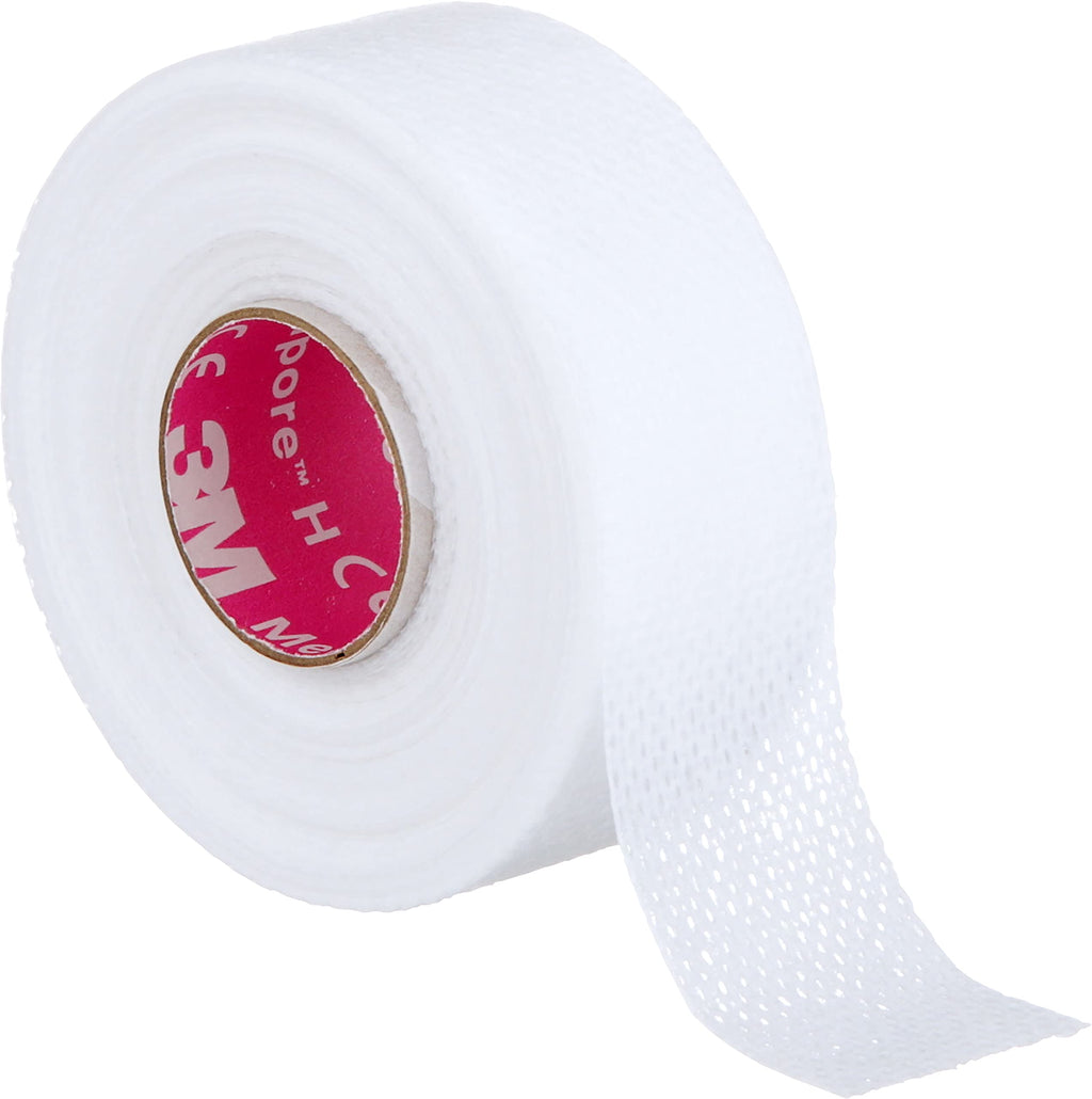 3M Medipore H Soft Cloth Surgical Tape 2861, 1 inch x 10 yard (2,5cm x 9,1m), 24 Rolls/Case