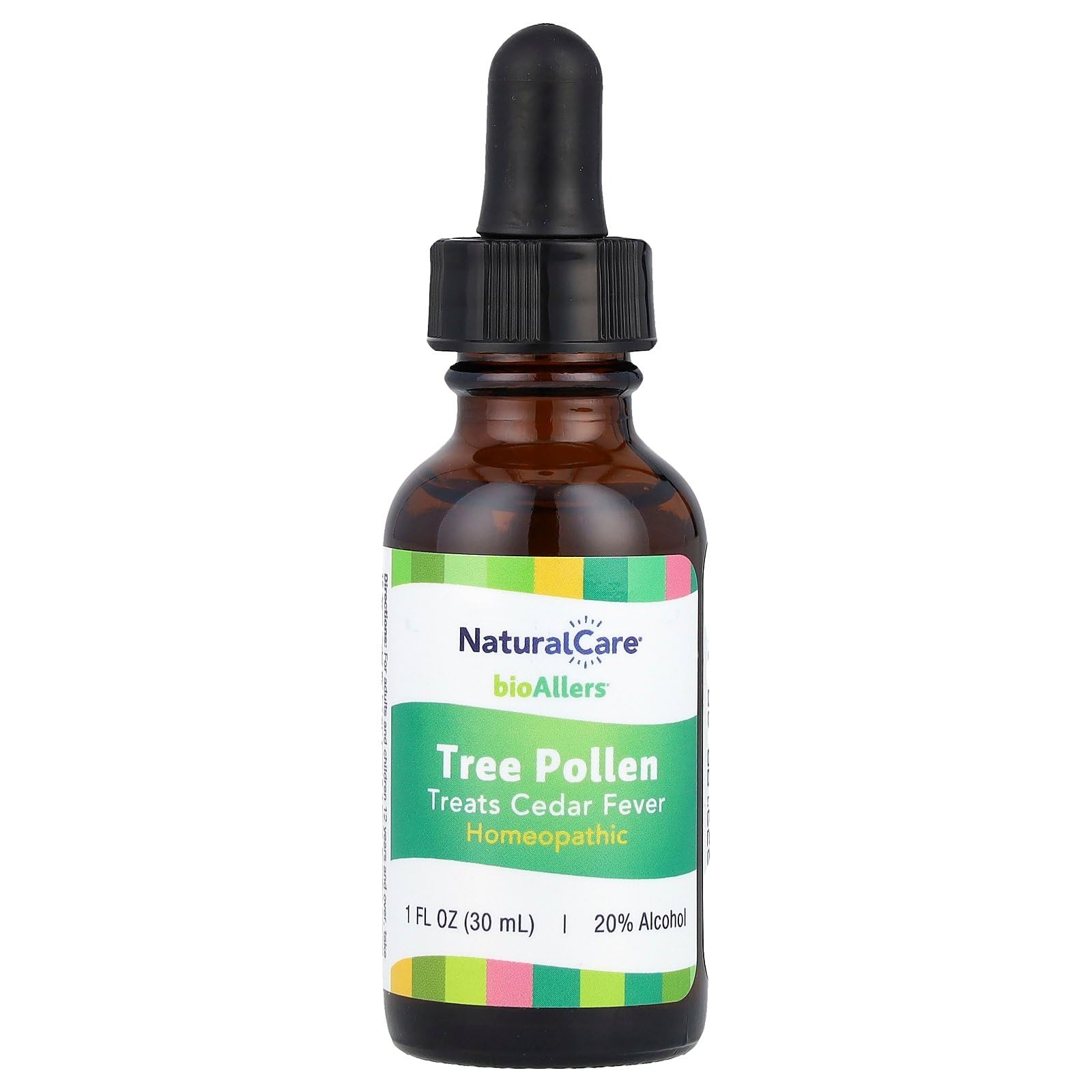 NaturalCare Tree Pollen Homeopathic Liquid Drops by bioAllers, 1 Fl Oz | Cedar Fever | May Help Relieve Sinus Pressure, Congesti