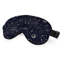 NOHSHE Galaxy Constellation Sleep Mask Eye Mask Space Black Blue Sky Star Galaxy Black Sleep Mask Light Blocking Adjustable Smoo