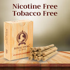 ROYAL SWAG Ayurvedic & Herbal Long Filtered Bidi Smoke (Pack of 5 X 20 Bidi Sticks Per Pack) with 12 ml Shot to Stop Nicotine Cr