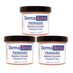 Dermasolve Psoriasis, Seborrheic Dermatitis and Dandruff Cream Formulated to Treat Itchy Skin & Prevent Future Flares to Provide