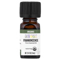 Aura Cacia 100% Pure Frankincense Essential Oil | Certified Organic, GC/MS Tested for Purity | 7.4 ml (0.25 fl. oz.) | Boswellia
