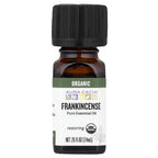 Aura Cacia 100% Pure Frankincense Essential Oil | Certified Organic, GC/MS Tested for Purity | 7.4 ml (0.25 fl. oz.) | Boswellia