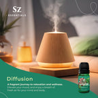 Peppermint Essential Oil - Sweet Candy Cane Scent! The Real Deal - 100% Pure and Natural - Undiluted - 5ml