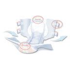 Seni Super Plus Adult Incontinence Brief XL Heavy Absorbency Breathable/Overnight, S-XL25-BP1, Severe, 50 Ct