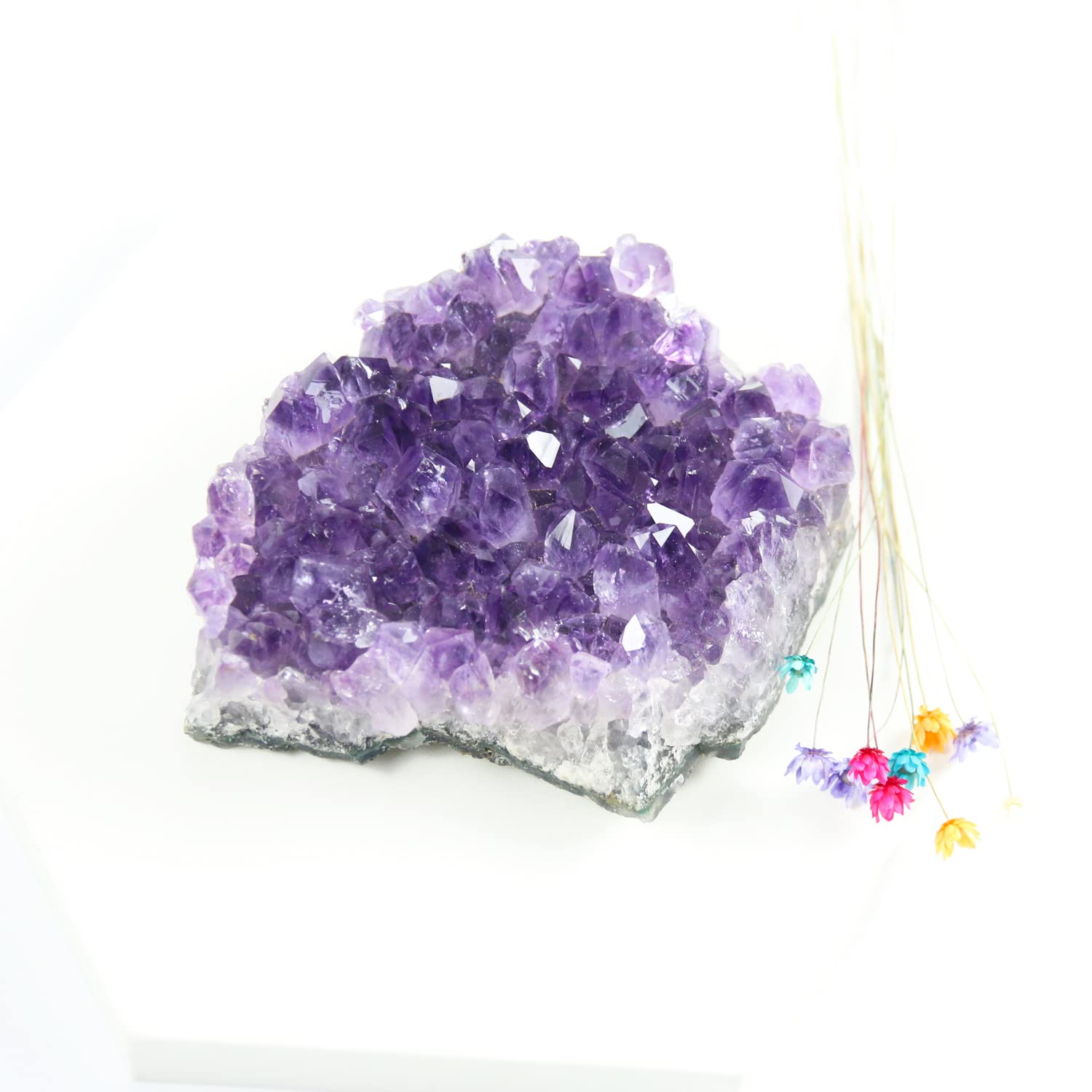 Nvzi Amethyst Crystals, Amethyst Cluster, Amethyst Clusters for Witchcraft, Amathesis Crystal, Raw Amethyst, Natural Amethyst Ge