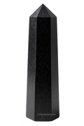 Amazing Gemstone Black Tourmaline Crystal Towers ~ Natural Healing Crystal Point Obelisk for Reiki Healing and Crystal Grid (3- 