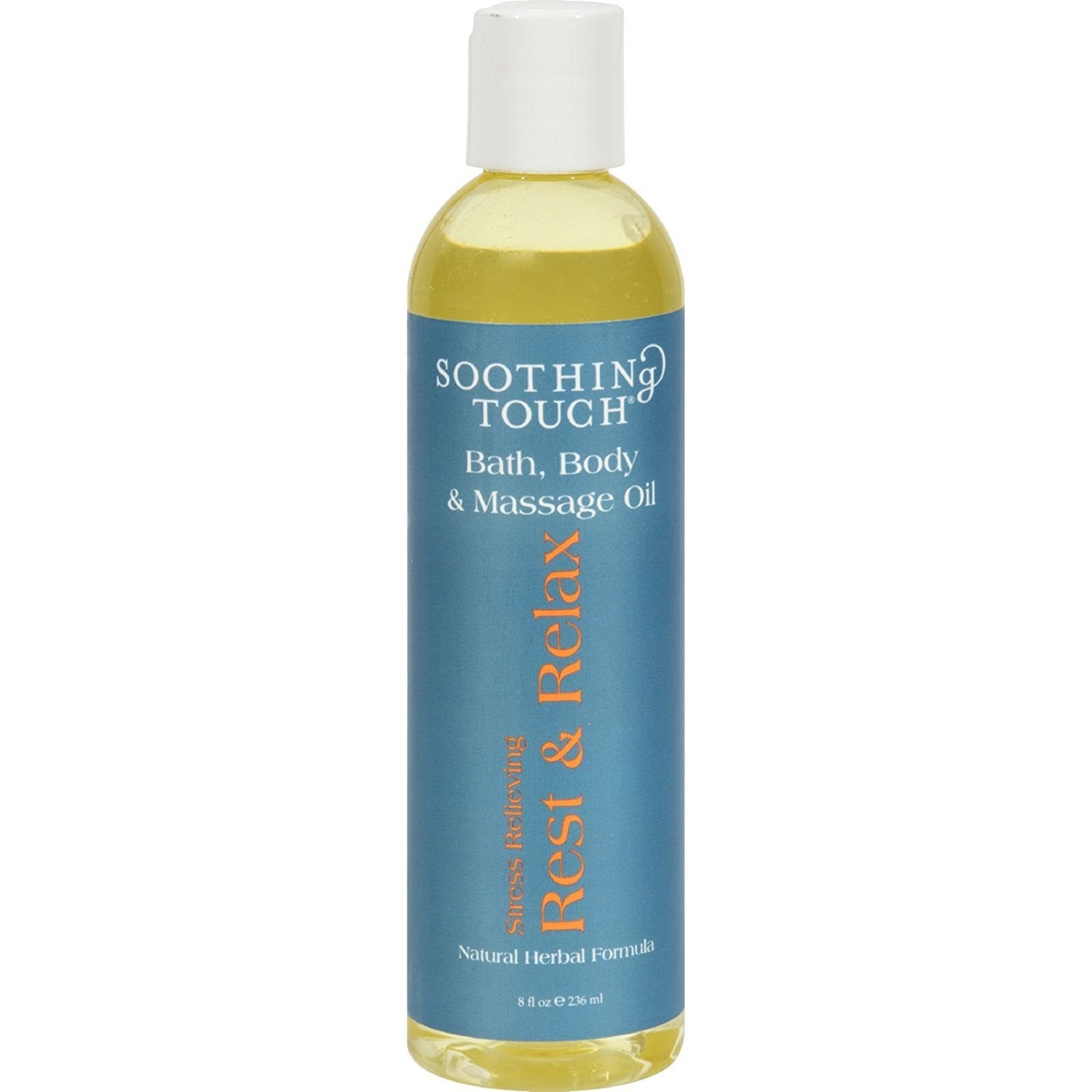 Soothing Touch Bath, Body and Massage Oil Rest and Relaxation - 8 Oz, Pack of 22
