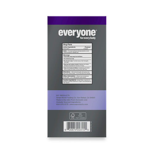 Everyone for Every Body Hand Sanitizer Spray, 2 Ounce, 6 Count Lavender and Aloe 12 Fl Oz