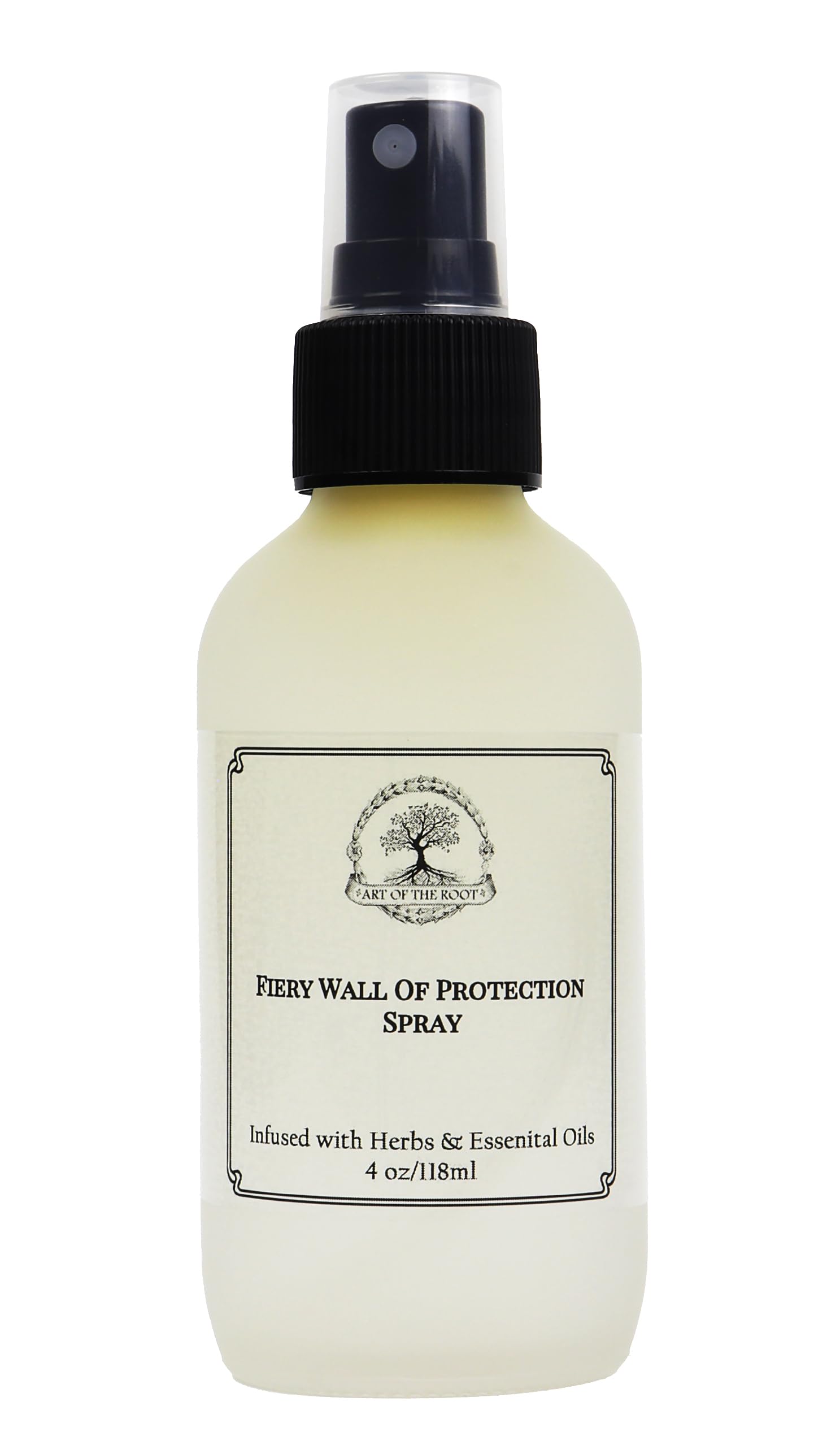Fiery Wall of Protection Spray 4 oz | Spiritutal Protection, Negative Energy, Curses, Hexes, Jinxes Rituals | Hoodoo Voodoo Wicc