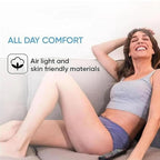 biqozi Panties for Women Over 60 70, Leakproof Ladies Underwear, Ladies Comfortable Leak Proof Incontinence Panties(#07,3X-Large