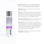 System Jo Sensual Massage Oil, Lavender, 4.5-Ounces Bottle