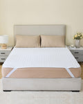 KANECH California King Size Bed Pads (72x84) with Straps (1 Pack), Washable and Waterproof, Heavy Absorbency Incontinence Mattre