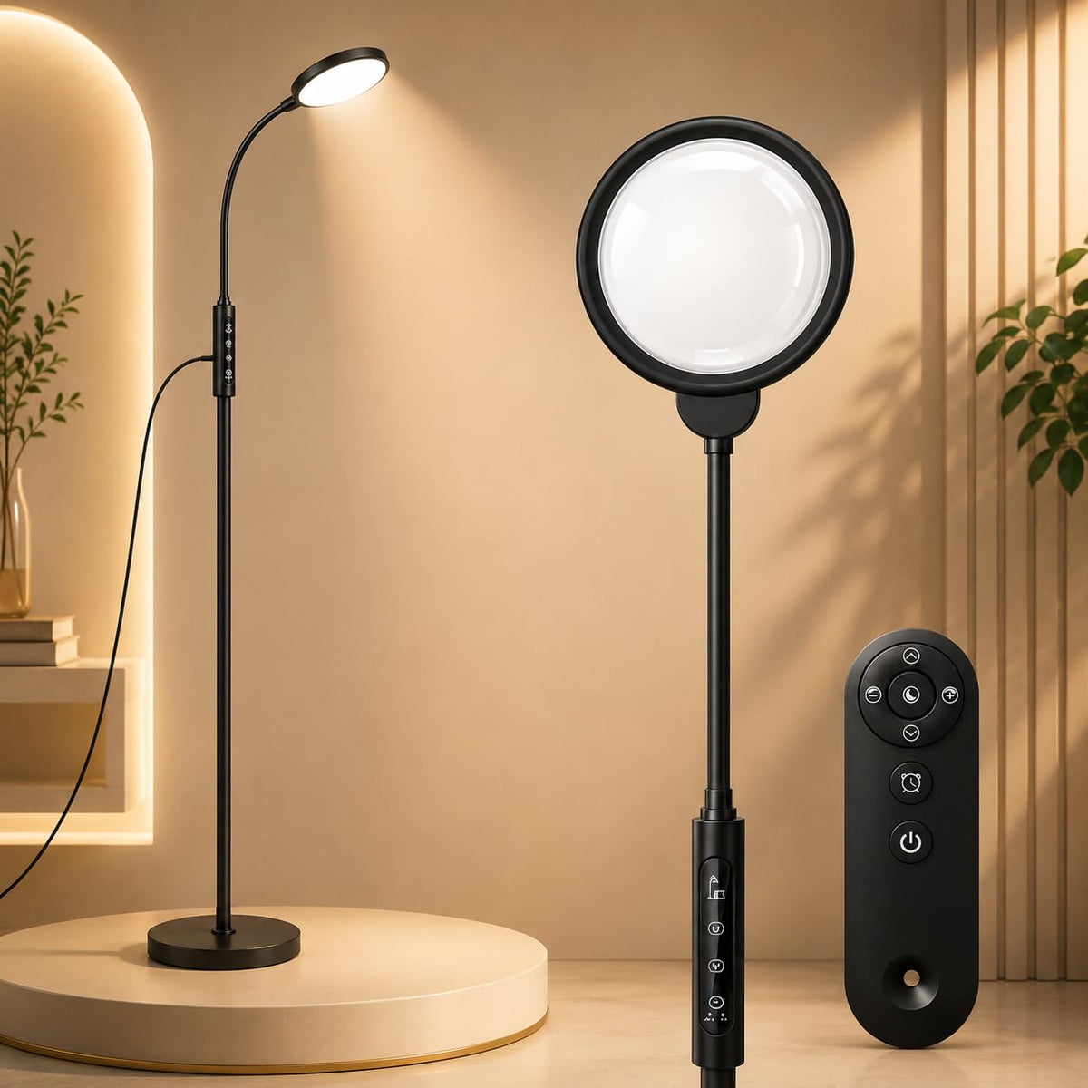 Light Therapy Lamp, 11000 Lux UVFree Floor Lamp, Full Spectrum LED