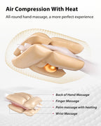 CINCOM Upgraded Hand Massager with Heat and Compression for Arthritis and Carpal Tunnel - Cordless & Rechargeable, Gifts for Wom