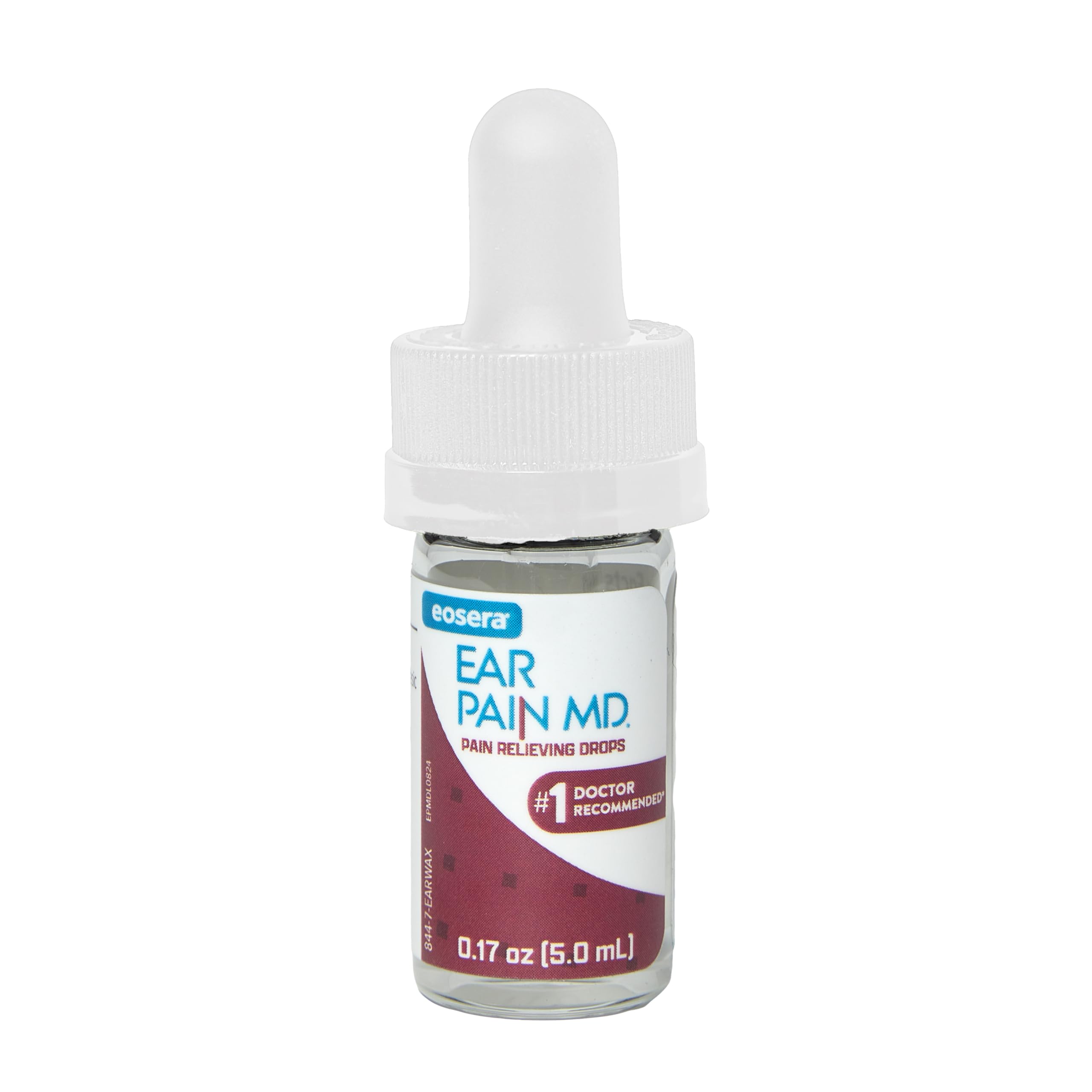 Ear Pain MD - Pain Relieving Drops with 4% Lidocaine | Ear Ache Pain Relief | Doctor Recommended | Fast-Acting | Temporary Pain