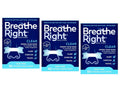 Breathe Right Nasal Strips - Clear - For Sensitive Skin - Sm / Med Clear Strips - 30 Count Strips Per Box - Pack of 3