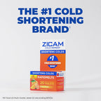 Zicam Ultra Cold Remedy Zinc Rapidmelts, Orange Cream Flavor, Homeopathic, Cold Shortening Medicine, Shortens Cold Duration, Sug