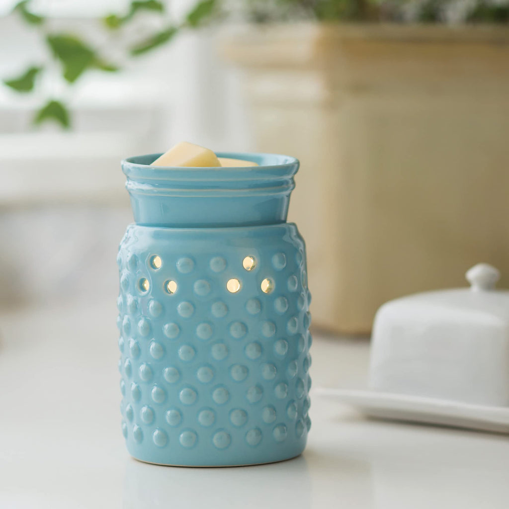 Candle Warmers ETC. Midsized Illumination Fragrance Warmer- Light-Up Warmer for Warming Scented Candle Wax Melts and Tarts or Fr