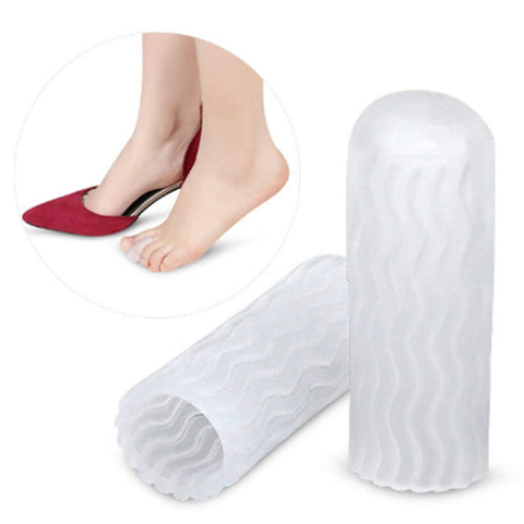 10 Pcs Silicone Toe Protectors, Toe Sleeves Callus Cushion Gel Toe Caps for Blisters, Corns, Toe Cracking, Pain Relief and Reduc