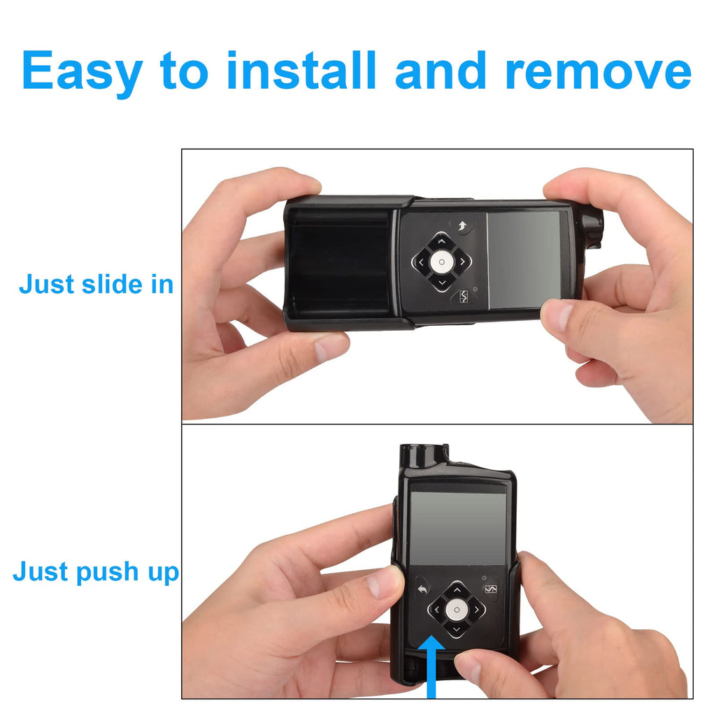 360 Rotating Insulin Pump Holder Fit for Medtronic MiniMed 780G, 670G, 770G, 630G, 640G Pumps,Insulin Pump Case Clip for Medtron