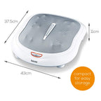 Beurer FM 60 Fumassagegert, 18 Massagekpfe, Wrmefunktion, 2 Geschwindigkeiten, durchblutungsfrdernde Shiatsu Massage