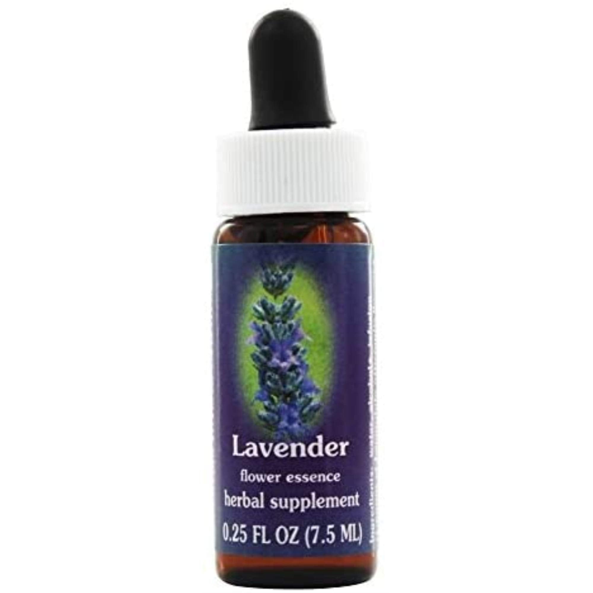 Flower Essence Services Supplement Dropper, Lavender, 0.25 Ounce