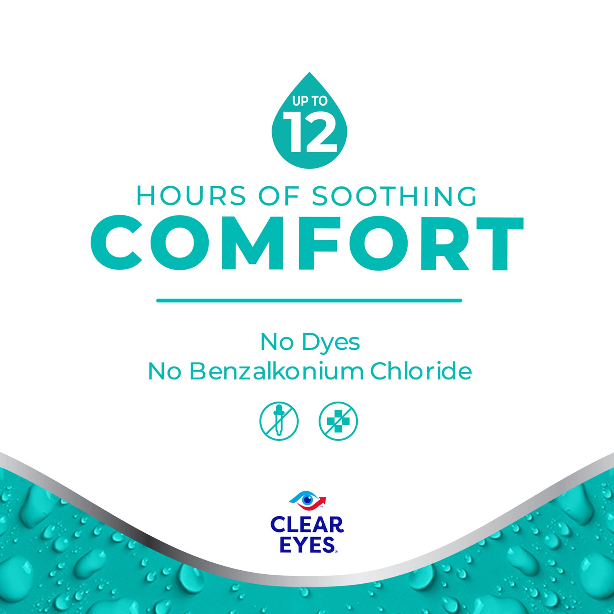 Clear Eyes for Sensitive Eyes, Redness Reliever Eye Drops, 0.5 oz