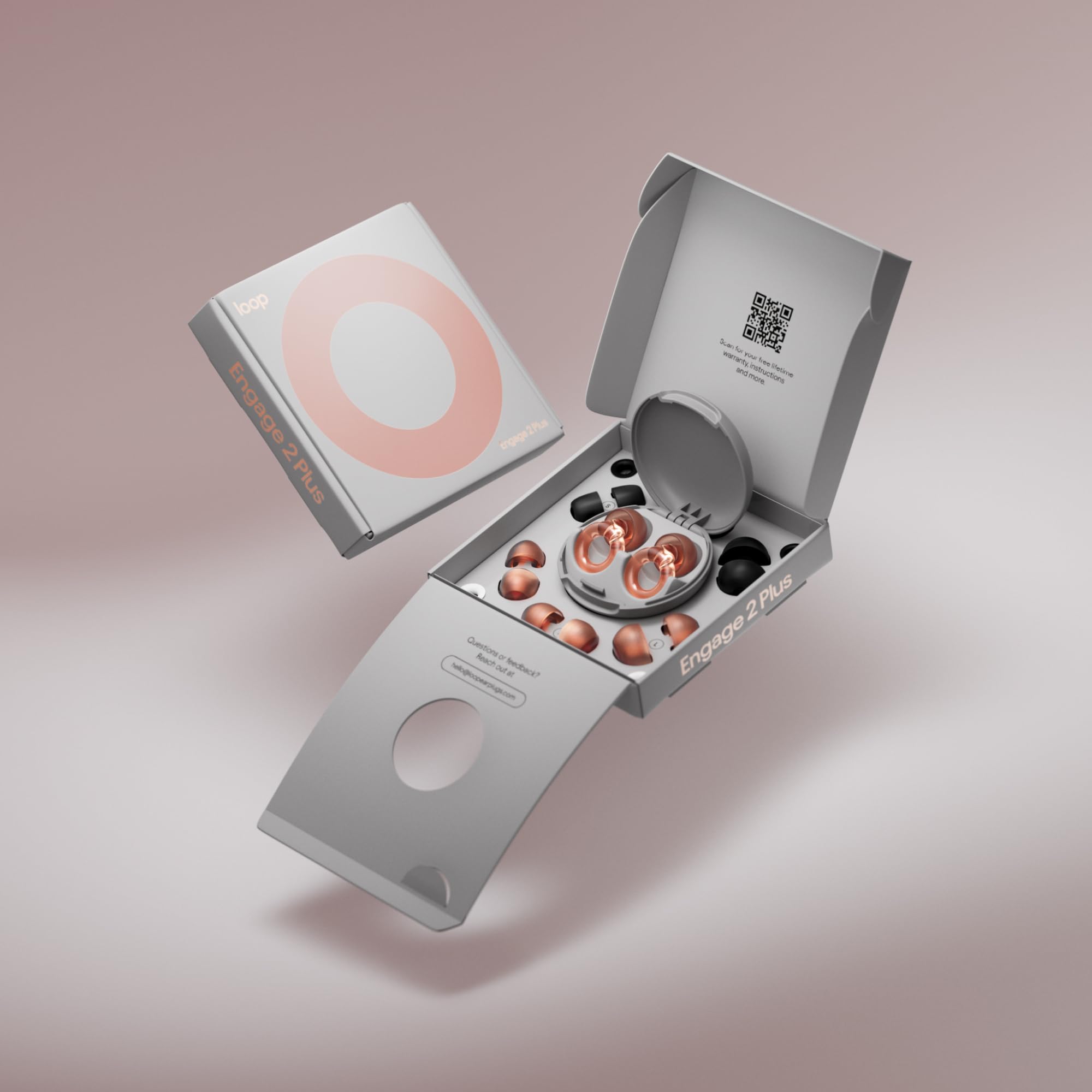 Loop Engage 2 Plus Earplugs - Everyday Noise Relief with Clear Speech for Social Gatherings, Work, Conversation, Parenting & Noi