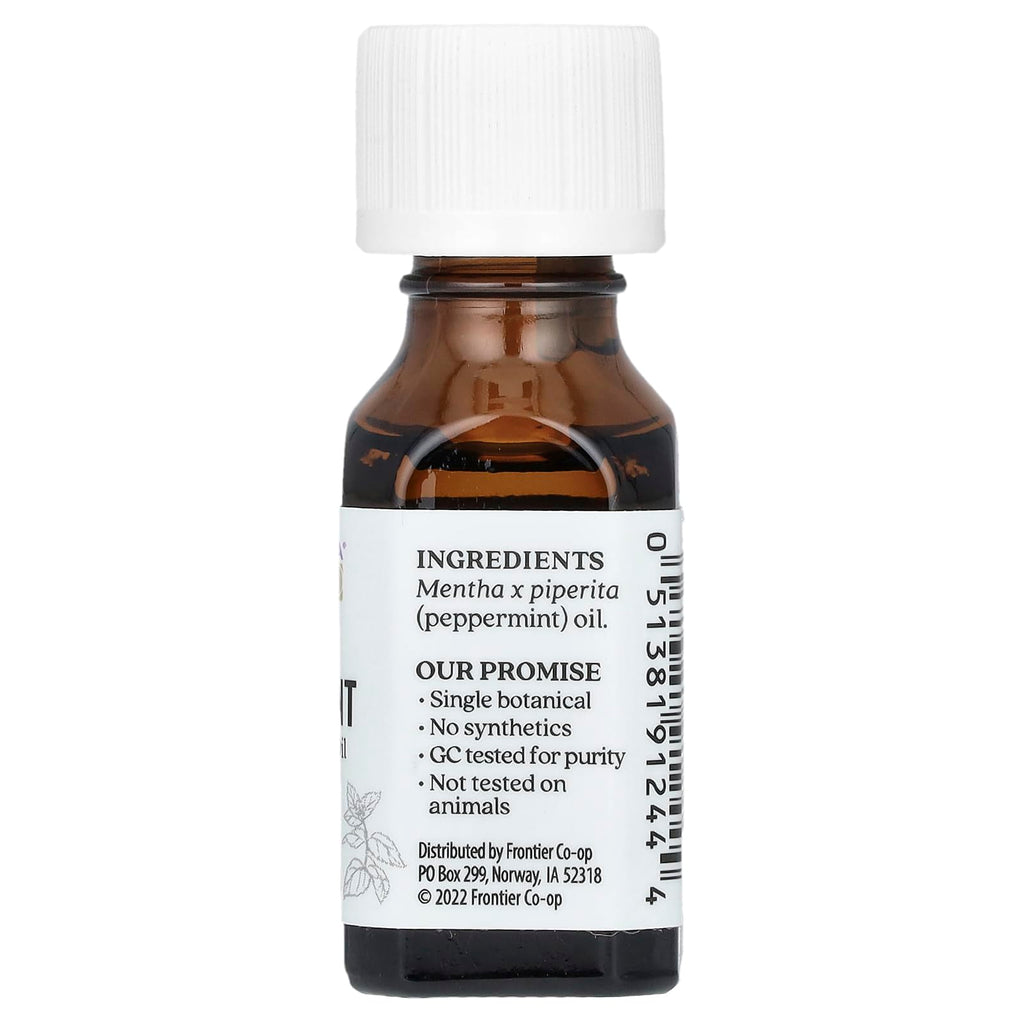 Aura Cacia Pure Sweet Peppermint Essential Oil | 0.5 fl. oz. | Mentha piperita