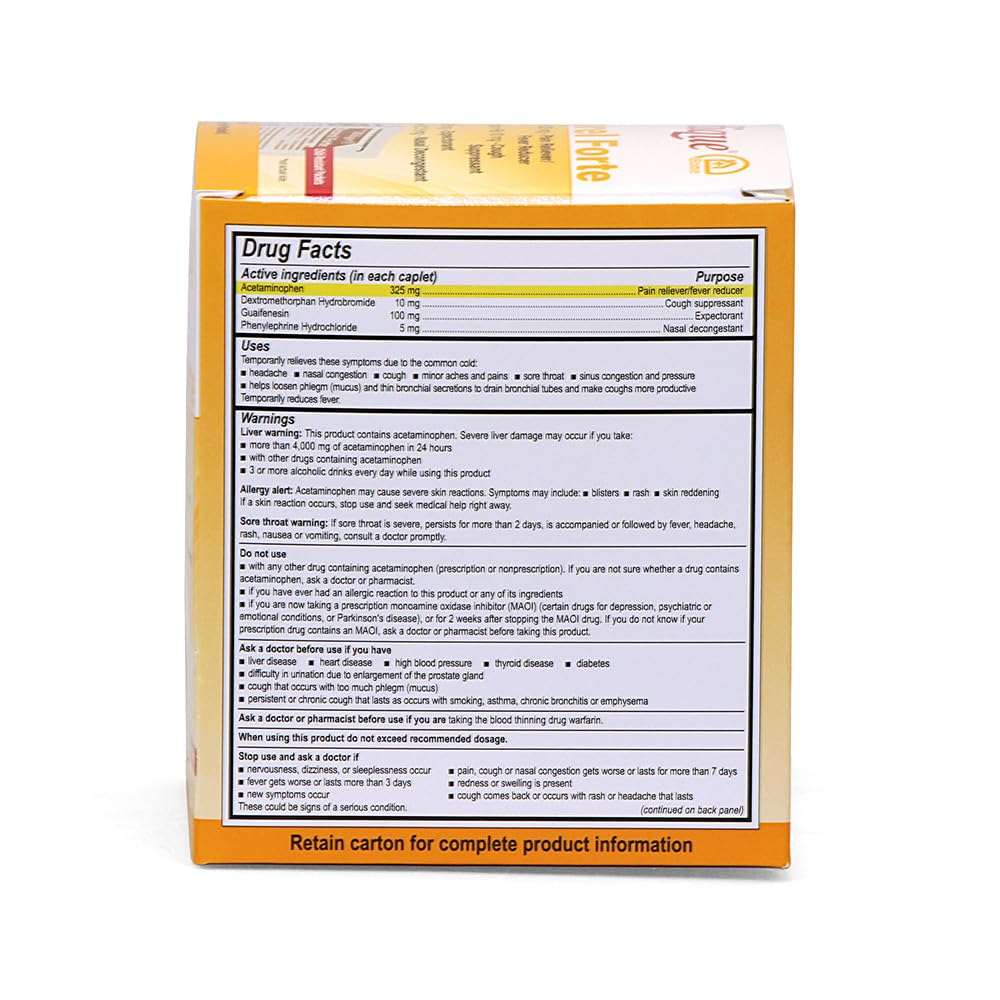 Medique CR Decoral Forte 100-Count (Pack of 2)