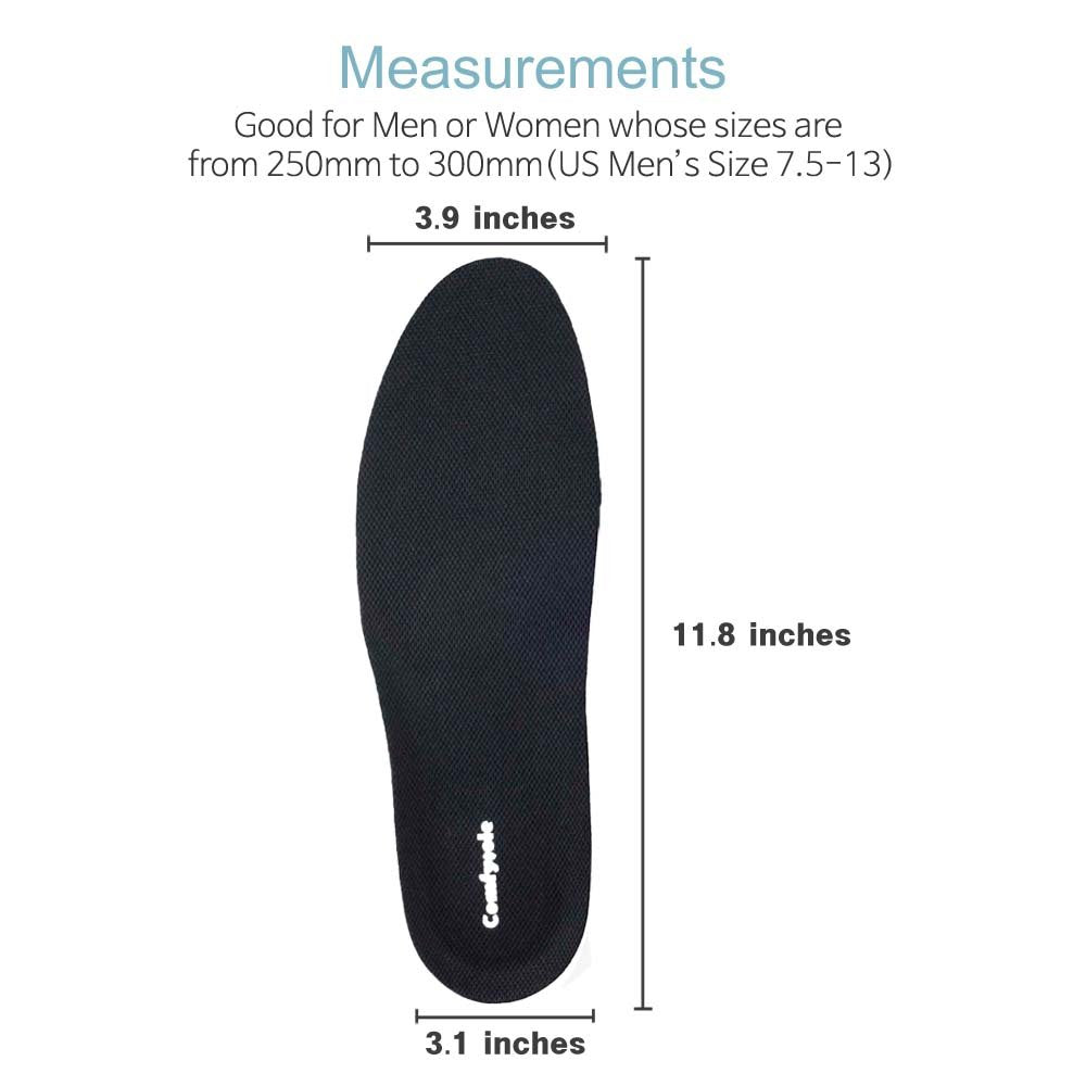 1/8 Inch(3mm) Full Length Insoles and Additional Lifts for Leg Length Discrepancies (2 Lefts(Large))