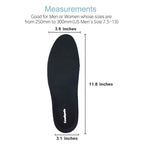 1/8 Inch(3mm) Full Length Insoles and Additional Lifts for Leg Length Discrepancies (2 Lefts(Large))