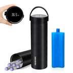 YOUSHARES Insulin Cooler Travel Case - 48H Verified Cooling with Temperature Display, TSA Approved Diabetic Medication Pen Vials