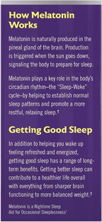 Natrol Advanced Sleep Melatonin Tablets, Maximum Strength 10 mg 60 ea ( Pack of 12)