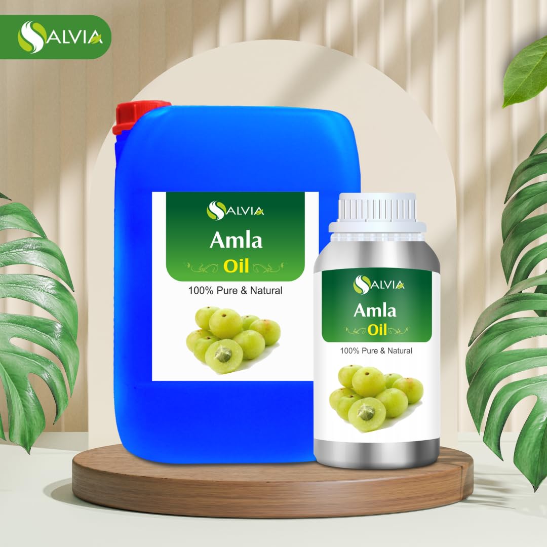 Salvia Amla (Emblica Officinalis) Essential Oil 100% Pure & Natural Undiluted Uncut Oil | Use for Aromatherapy | Therapeutic Gra