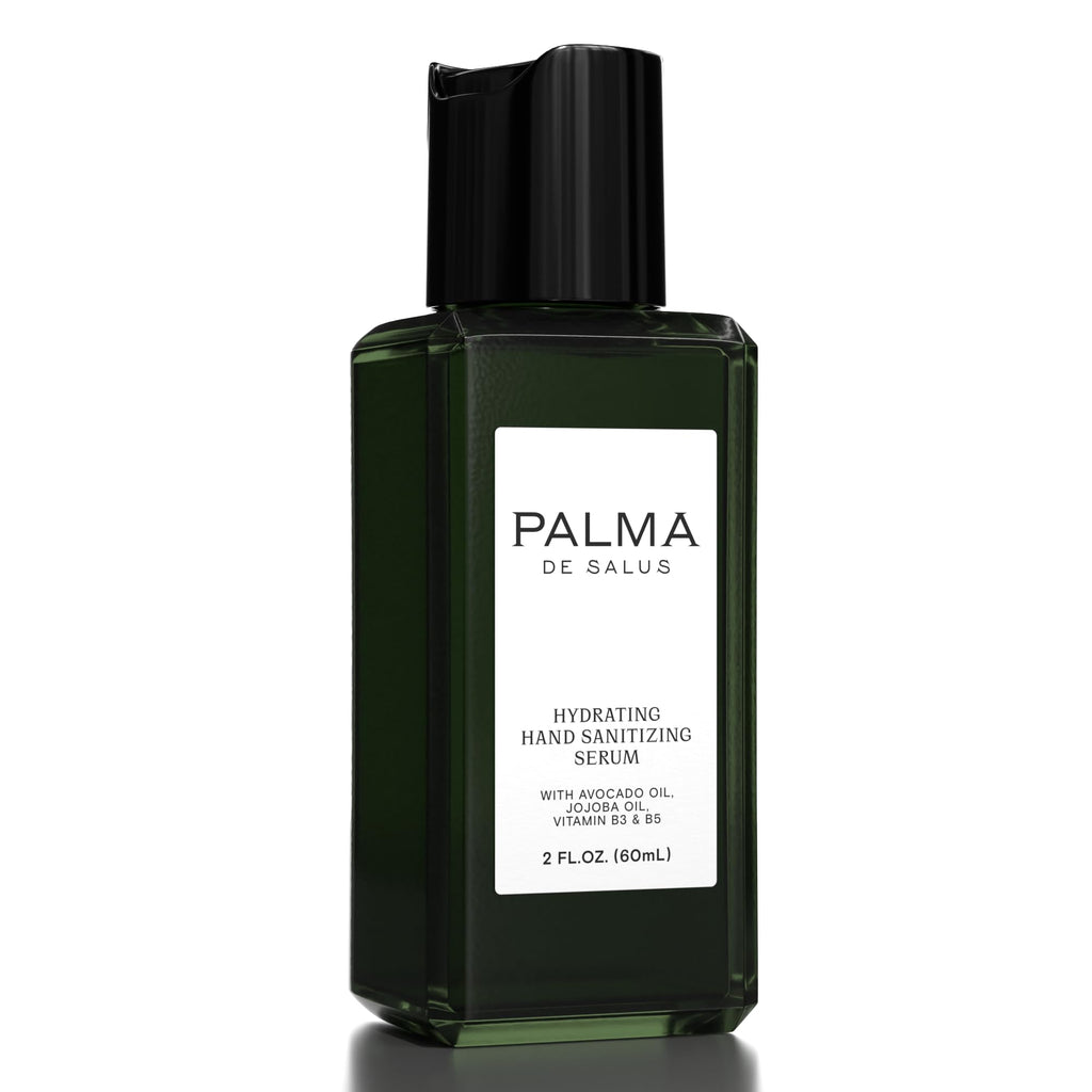 Palma de Salus 2-in-1 Travel-size Moisturizing Hand Sanitizer & Hand Lotion | Avocado Oil, Jojoba Oil, Hyaluronic Acid, Centella