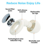 Ear Plugs for Sleeping Noise Cancelling - 30dB Reusable Silicone Earplugs with 8 Ear Tips & Case, Ideal Sleep Ear Plugs, Soft &