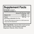 Terra Health Essentials - Reflux Inhibitor | Relieve Indigestion and Heartburn | 30-Day Supply (90 Capsules)