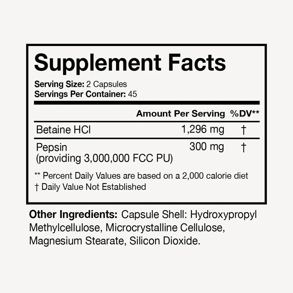 Terra Health Essentials - Reflux Inhibitor | Relieve Indigestion and Heartburn | 30-Day Supply (90 Capsules)