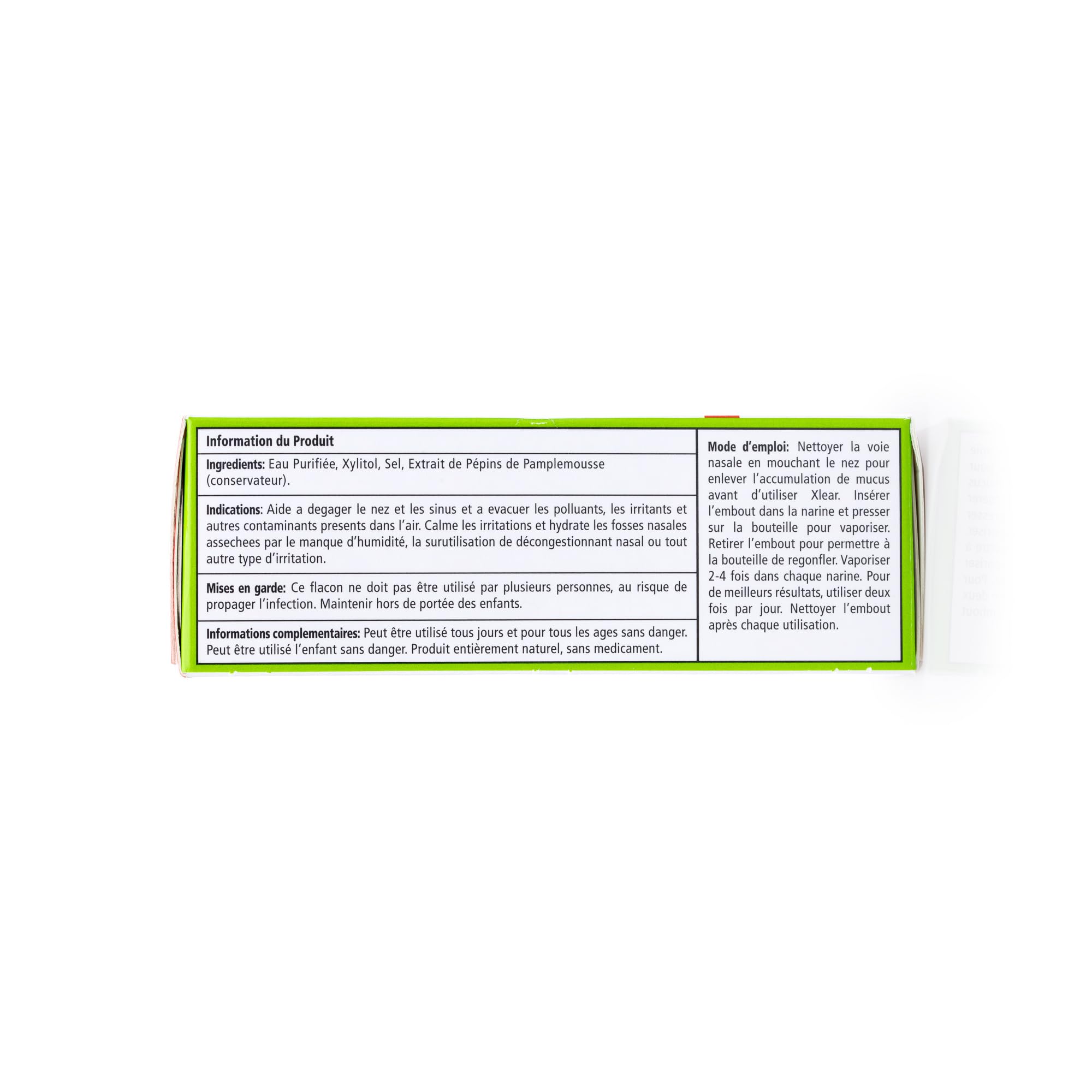 Xlear Nasal Spray, Natural Saline Nasal Spray with Xylitol, Nose Moisturizer for Kids and Adults, 0.75 fl oz (Pack of 12)