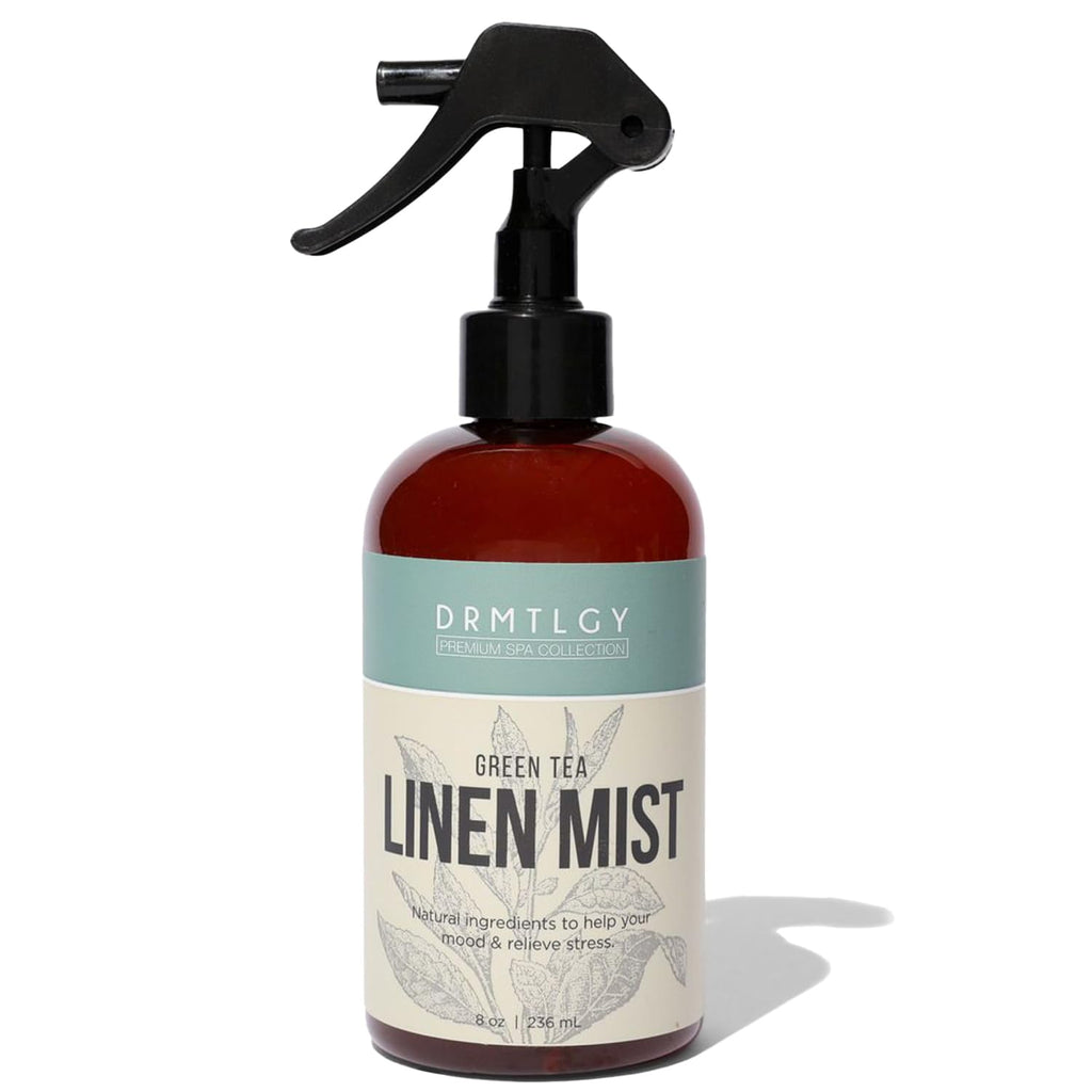 DRMTLGY Natural Green Tea Linen and Room Spray. Pure Essential Oils for a Pillow Spray, Linen Mist, and Fabric Spray. Aromathera