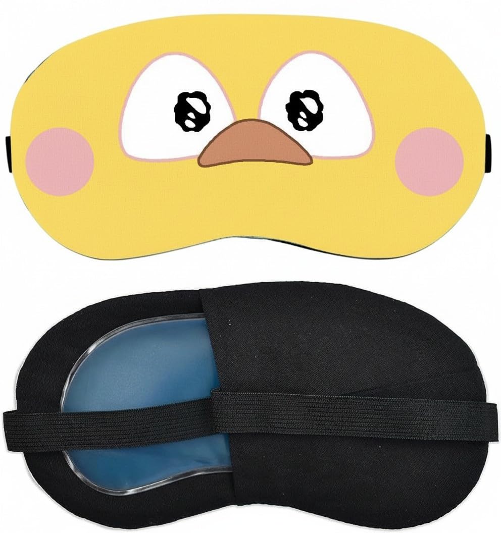Cooling Gel Eye Mask For Sleeping  Reusable Cold Therapy Eye Mask For Puffy Eyes, Dark Circles & Headache Relief  Soothing Str