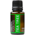 Natures Fusions Tea Tree, 100% Pure and Natural Essential Oils, Undiluted, Therapeutic Grade for Aromatherapy and Topical Use, 