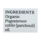 Aura Cacia100% Organic Essential Oil, Patchouli, 0.25 Oz